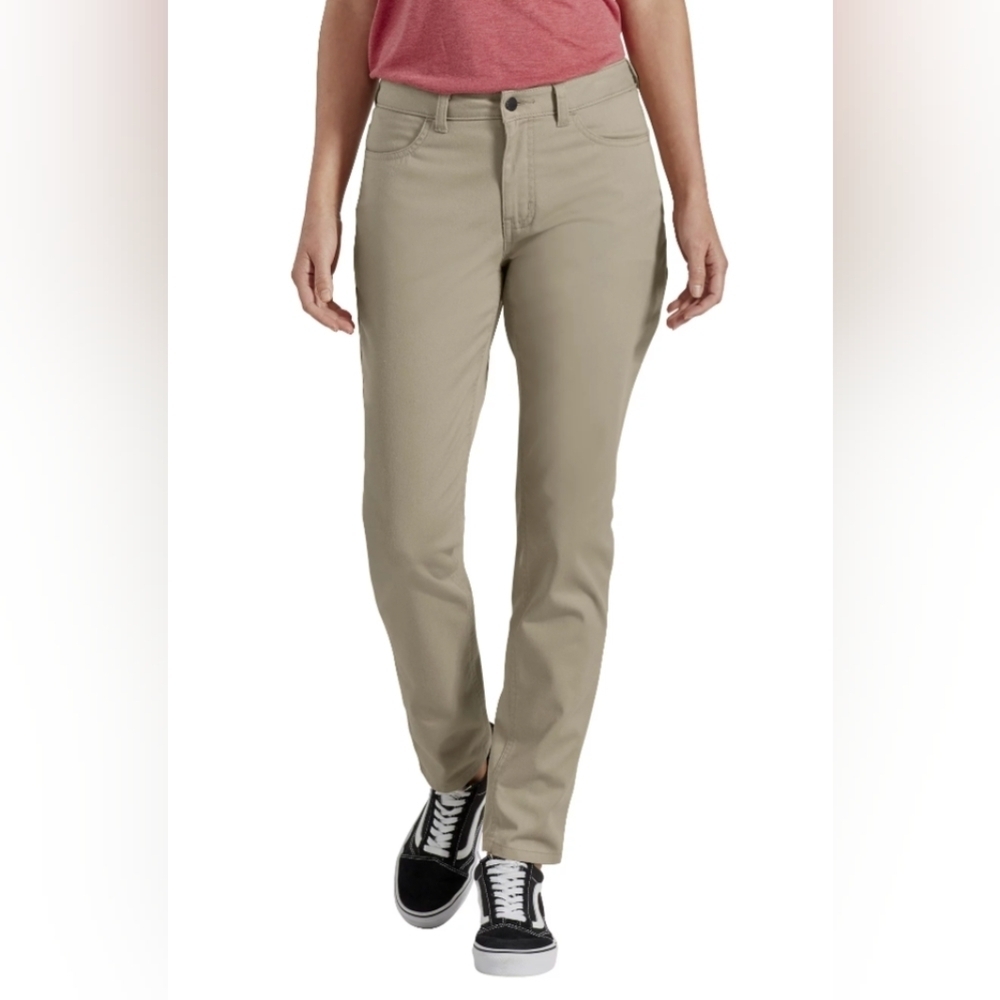 Dickies women's pants skinny fit Mid Rise size 3
